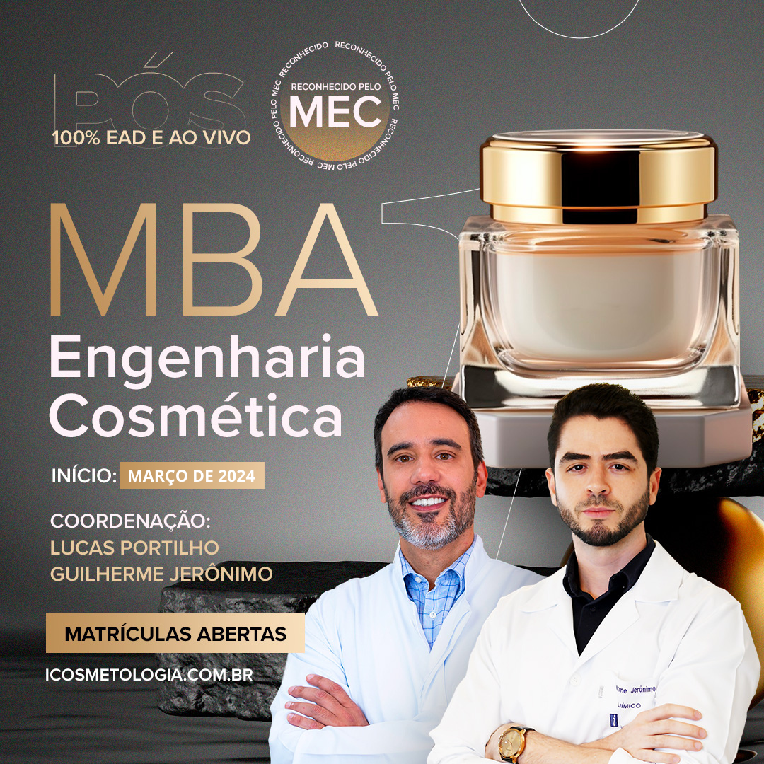 MBA Engenharia Cosmética - ONLINE