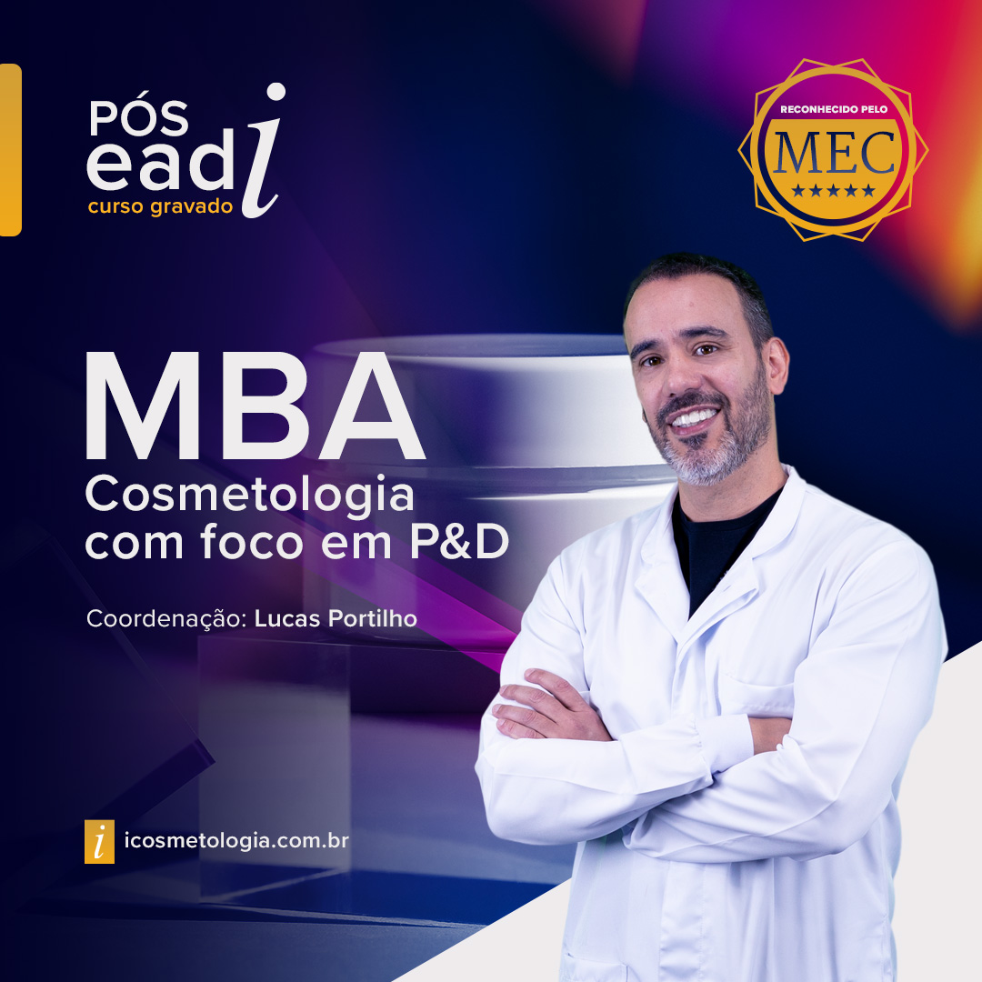 MBA Cosmetologia com Foco em P&D -  ONLINE