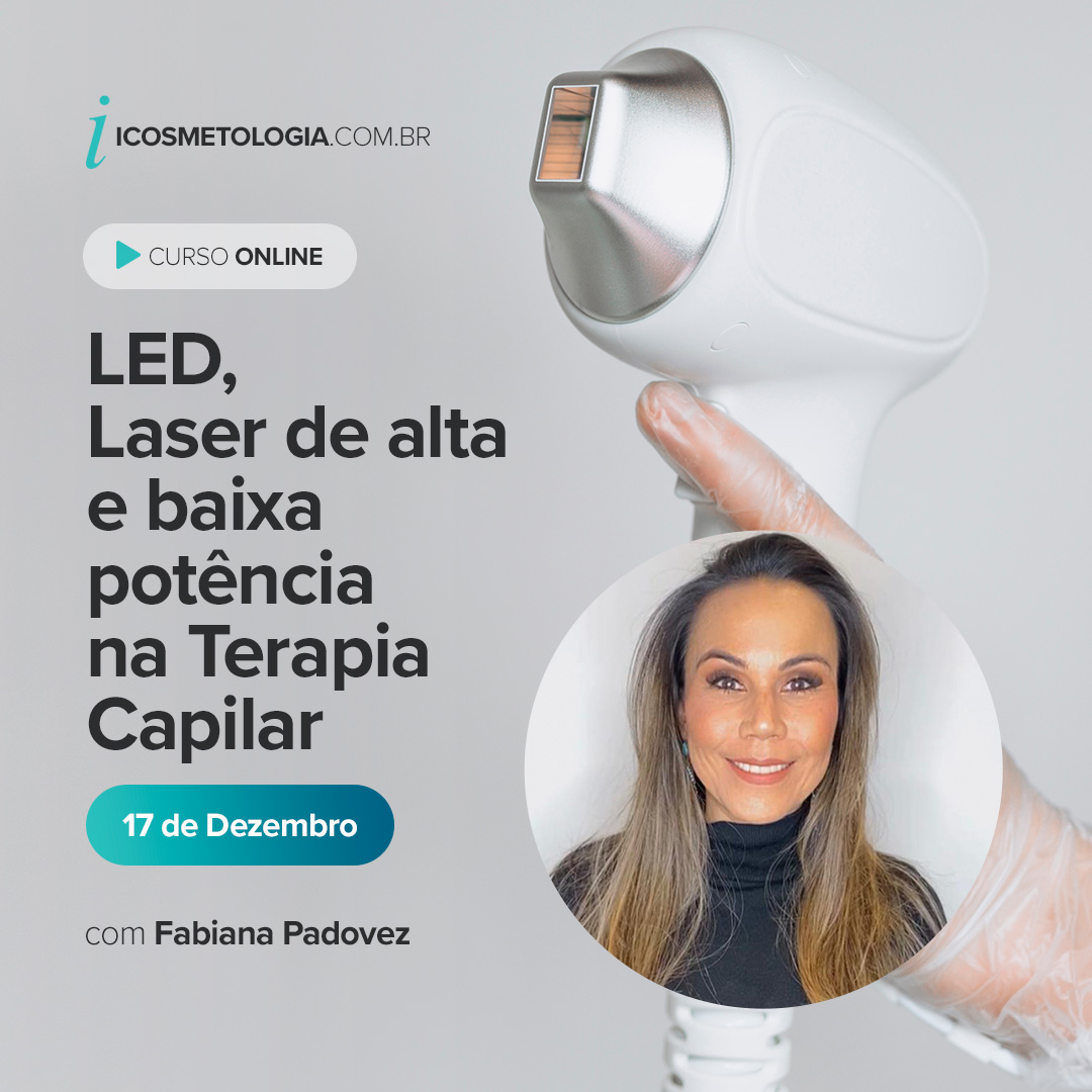 LED, Laser de alta e baixa potência na Terapia Capilar - ONLINE