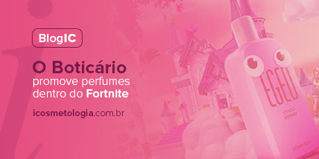 O Boticário promove perfumes dentro do Fortnite