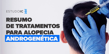 Resumo de tratamentos para alopecia androgenética